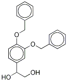 rac 3,4-Bis(benzyloxy)phenylethylene Glycol-d5 구조식 이미지