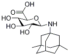 3,5-(DiMethyl-d6)tricyclo[3.3.1.13,7]decan-1-aMine β-D-Glucuronide 구조식 이미지