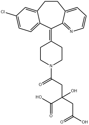 Desloratadine Citric Amide 구조식 이미지