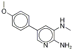 2-Amino-3-methylamino-5-(4’methoxyphenyl)pyridine  구조식 이미지