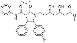 Atorvastatin Lactam Methyl Ester Structure