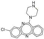 N-Desmethyl Clozapine-D8 Structure