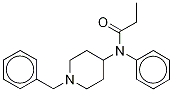 Benzyl Fentanyl-d3 구조식 이미지