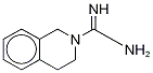 Debrisoquin-13C,15N2 Hemisulfate 구조식 이미지