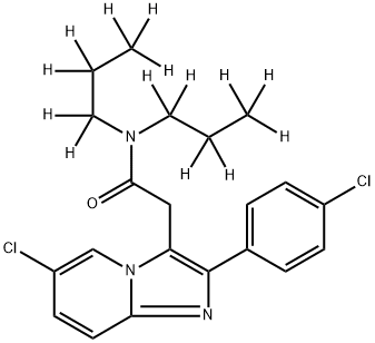 Alpidem-d14 Structure