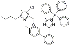 N-Trityl Losartan-d3 Carboxaldehyde 구조식 이미지