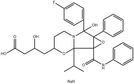 Atorvastatin Cyclic Sodium Salt (Isopropyl) Impurity Structure