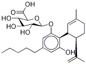 Cannabidiol-d9 β-D-Glucuronide 구조식 이미지