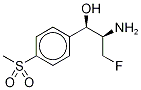 Florfenicol Amine-d3 구조식 이미지