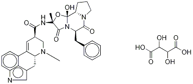 Ergotamine-13C,d3 Tartrate Structure