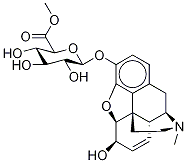 Morphine 3-β-D-Glucuronide Methyl Ester Structure