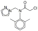 Metazachlor-d6 Structure