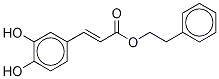 Caffeic Acid Methyl Ester 3,4-Di-O-(tri-O-acetyl-β-D-glucuronic Acid Methyl Ester) 구조식 이미지