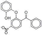 2-(2'-Hydroxyphenoxy)-4-nitro-benzophenone-13C6 구조식 이미지