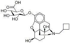 Nalbuphine 3-O-β-D-Glucuronide 구조식 이미지