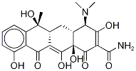 Tetracycline-d6 (80%) 구조식 이미지