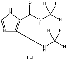 Theophyllidine-d6 Hydrochloride 구조식 이미지