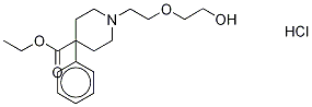 Etoxeridine-d4 Hydrochloride Structure