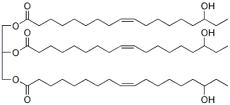 Tri[(16-Hydroxy)oleoyl]glycerol Structure