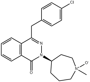 (R)-Azelastine N-Oxide (Mixture of DiastereoMers) Structure