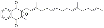 Menaquinone 4-d7 2,3-Epoxide 구조식 이미지