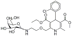 AMlodipine Galactose Adduct 구조식 이미지