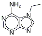 7-Ethyl Adenine-d5 Structure