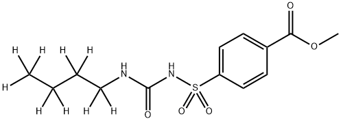 4-Carboxytolbutamide-d9 Methyl Ester Structure