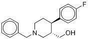 trans 1-Benzyl-4-(4-fluorophenyl)-3-piperidinemethanol-d4 Structure