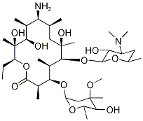 Erythromycylamine-d3 구조식 이미지