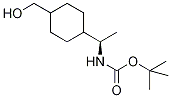 (1R)-N-Boc-1-[4-(hydroxymethyl)cyclohexyl]ethan-1-amine 구조식 이미지