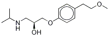 (S)-Metoprolol-d7 구조식 이미지