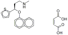 Duloxetine-d7 Maleate Structure