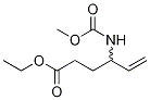 N-Methoxycarbonyl Vigabatrin Ethyl Ester 구조식 이미지