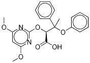 4,6-DiMethoxy-β-Methyl-3-phenoxy AMbrisentan-d5 Structure