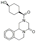trans-Hydroxy Praziquantel-d5 구조식 이미지