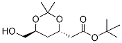(4S,6S)-6-HydroxyMethyl-2,2-diMethyl-1,3-dioxane-4-acetic Acid 1,1-DiMethylethyl Ester 구조식 이미지
