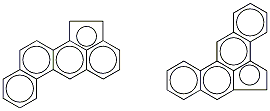 Benz[7,8]aceanthrylene-13C2,d2 and Benz[4,5]aceanthrylene-13C2,d2 구조식 이미지