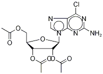 O-(4-Hydroxy-3-chloro-5-iodophenyl)-3,5-diiodo- 구조식 이미지