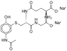 AcetaMinophen-glutathione Adduct D 구조식 이미지