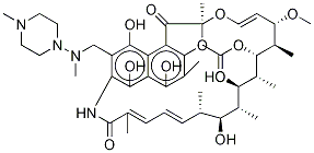 N-Methyl RifaMpicin 구조식 이미지