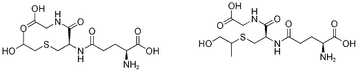 L-γ-GlutaMyl-S-(2-hydroxypropyl)-L-cysteinylgycine and   L-γ-GlutaMyl-S-(1-Methyl-2-hydroxyethyl)-L-cysteinylgycine 구조식 이미지