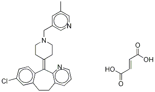 Rupafin-d4 FuMarate Structure