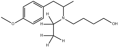 Mebeverine Alcohol-d5 Structure