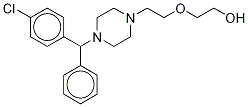 Hydroxyzine-D8 Dihydrochloride Structure
