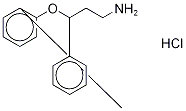 Desmethyl Atomoxetine-d7 Hydrochloride Salt 구조식 이미지