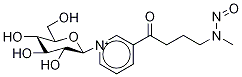 NNK--D-glucoside Acetate Salt 구조식 이미지
