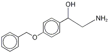 2-Amino-1-(4’-benzyloxyphenyl)ethanol-13C2,15N 구조식 이미지