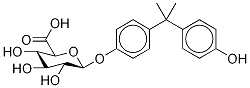 Bisphenol A-d6 β-D-Glucuronide 구조식 이미지