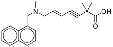 Carboxy Terbinafine-d7 Structure